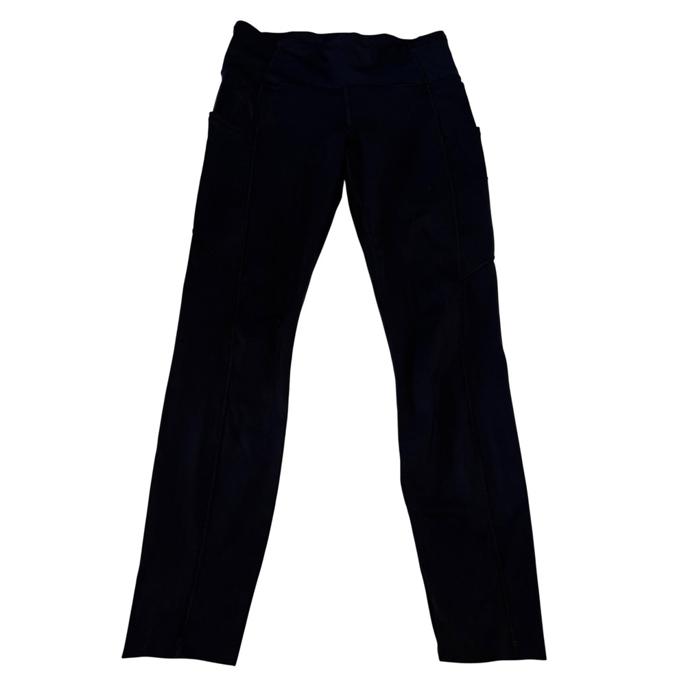 Lululemon Speed Up Tight 28 Black Running Leggings Pockets W5BXQS Size 6